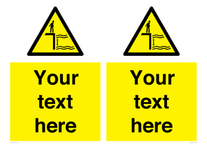Custom Warning variable water depth